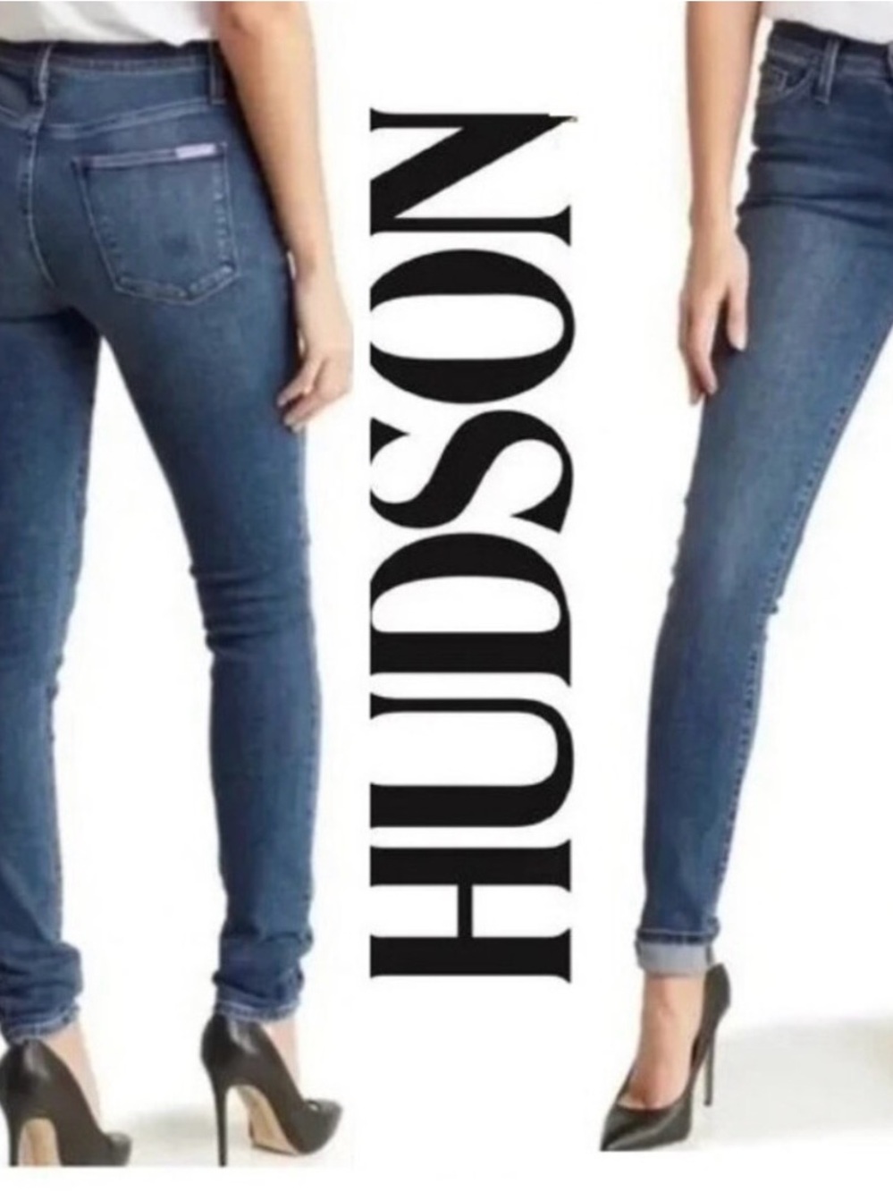 Hudson Blair High Rise Jeans Skinny Jeans Size 30